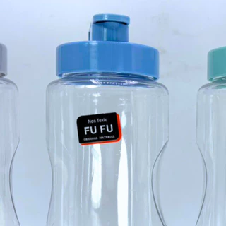 กระบอกน้ำ ขวดน้ำ พลาสติก ฝาฟลิป ทรงกระบอก 1400ml