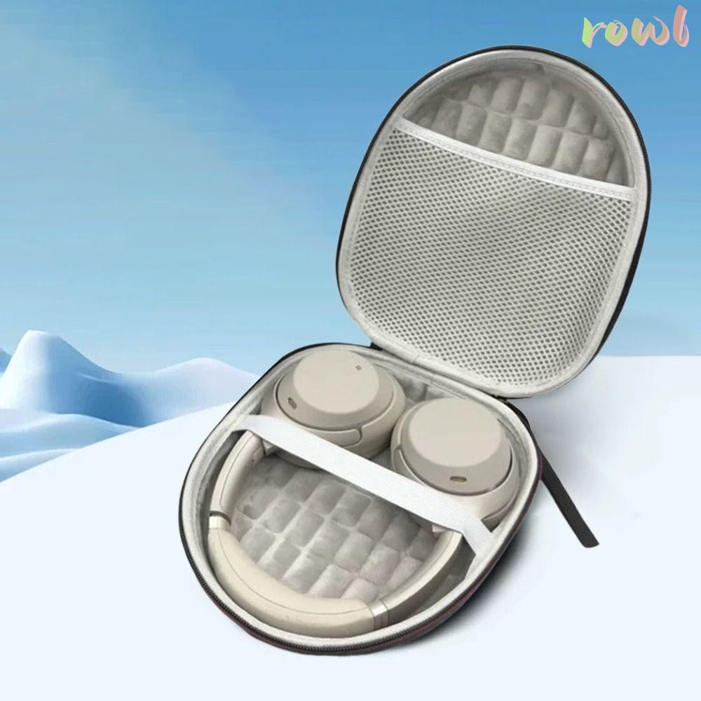 ROWL หูฟังพกพา, แบบพกพากันกระแทกหูฟังกล่อง,เปลี่ยน Hard Shell Hard ชุดหูฟังกระเป๋าเก็บสําหรับ Audio-