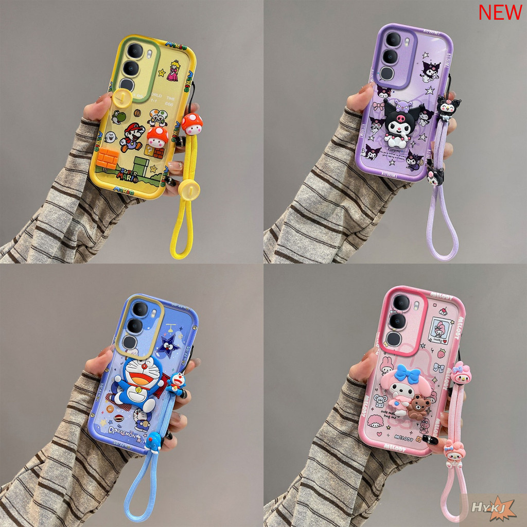 เคส VIVO Y19S VIVO V40 LITE VIVO Y200 น่ารัก Anti fall อะนิเมะการ์ตูน TPU ซิลิโคนอ่อนนุ่มเคสโทรศัพท์YXML