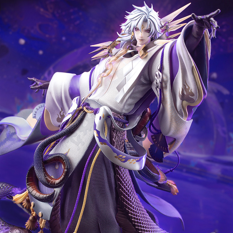 Onmyoji ของแท้อย่างเป็นทางการ YYS Orochi Yaki Final Judgement รูปปั้น-ระดับสมุดภาพ