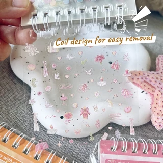 1200 PCS Mini Deco สติกเกอร์หนังสือ Emoji สติกเกอร์ชุดน่ารัก Bow Knot โทรศัพท์เล็บ Journal ตกแต่งสติกเกอร์กันน้ํา DIY Collage