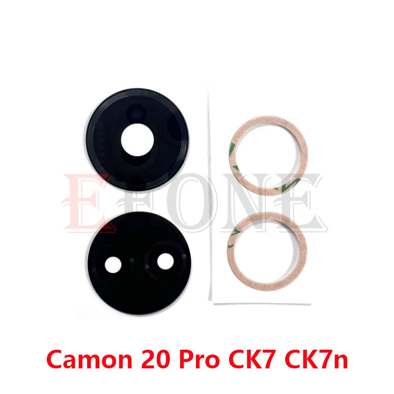 เหมาะสําหรับ Camon Camon 20 CK6 CK6n Pro CK7 CK7n เลนส์กล้องด้านหลังกระจกกระจก
