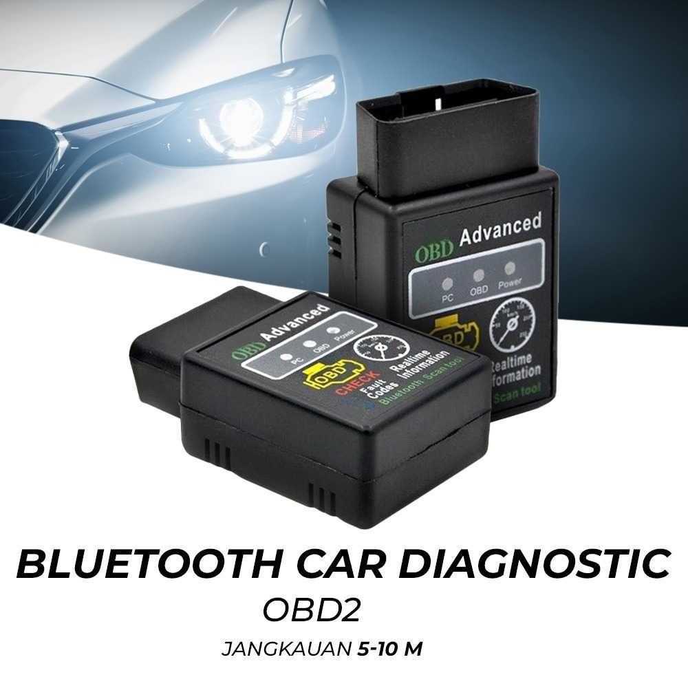 Shop Box Bluetooth Car Diagnostic OBD2 Scanner เครื่องมือวินิจฉัยรถยนต์ V1.5 - ELM327