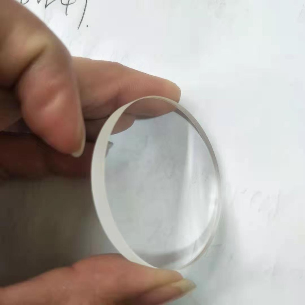 เส้นผ่านศูนย์กลาง 28.4MMM Focus-22MM วัสดุเลนส์เว้าคู่ออปติคอล H-ZF52 Part No. 398