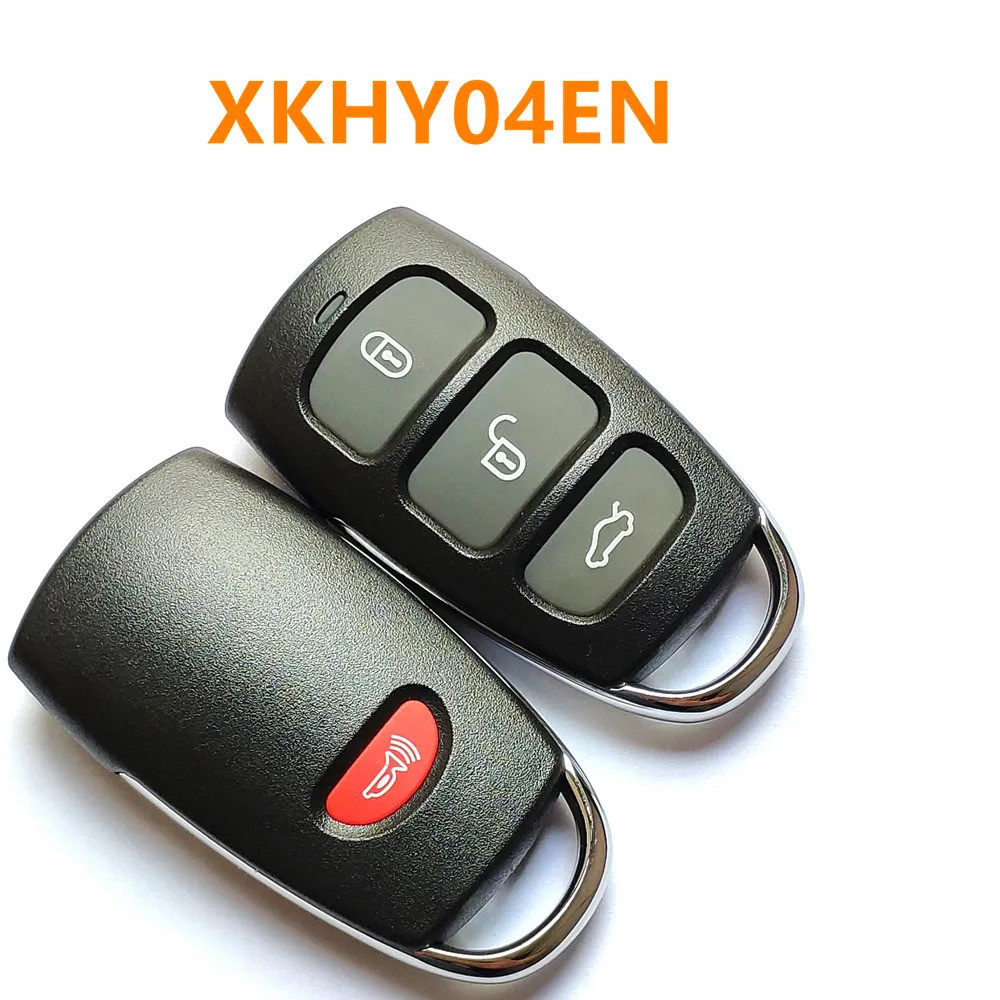 5pcs Xhorse XKHY04EN Universal VVDI สายไฟรีโมทคอนโทรล Key HY04 3 + 1 ปุ่มรถ Remote Key สําหรับ VVDI 