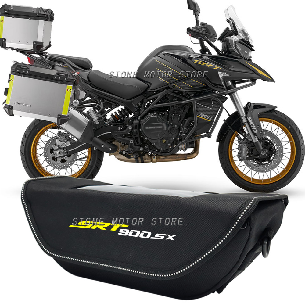 สําหรับ QJMOTOR SRT 900SX SRT900SX SRT 900 SX SRT900 SX srt900sx รถจักรยานยนต์Handlebarกระเป๋ากันน้ํ