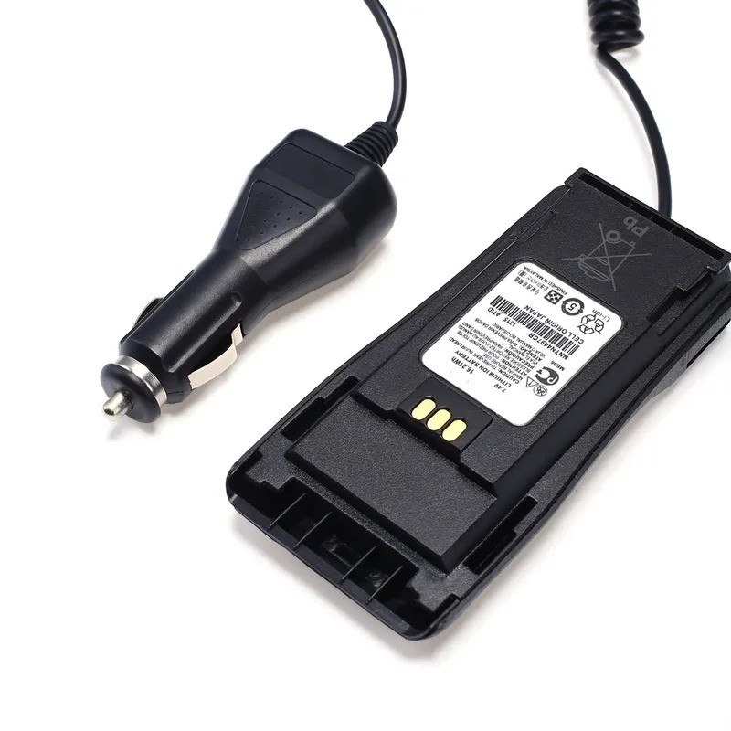 รถวิทยุกําจัด 12V Adaptor สําหรับ Motorola Gp3188 Gp3688 Cp040 Ep450 Walkie Talkie วิทยุสองทาง