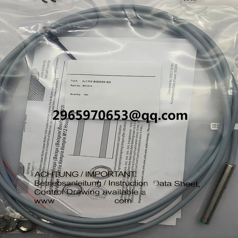 จัดส่งรวดเร็ว เซ็นเซอร์ใหม่ NBB2-8GM50-E2 NBB2-8GM50-E0 NBN2-8GM50-E2 NBN2-8GM50-E0 ในสต็อก