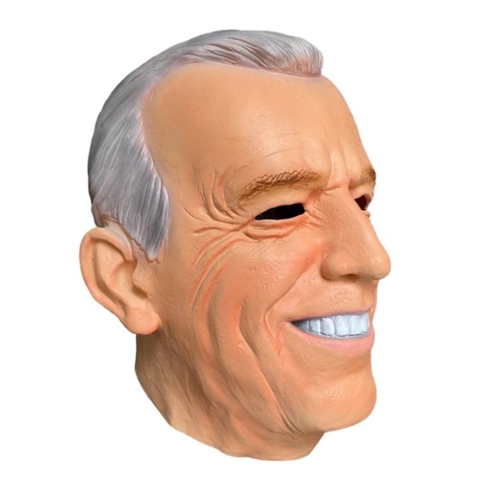 President Joe Biden Latex ฮาโลวีนผู้ใหญ่หน้ากากคอสเพลย์