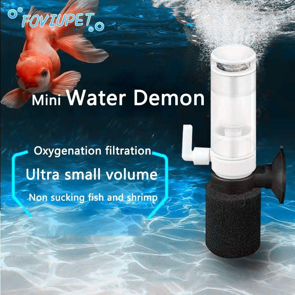 FOVIUPET Media Filter เครื่องฟอกอากาศตู้ปลาที่ใช้งานได้จริงเงียบเป็นพิเศษ