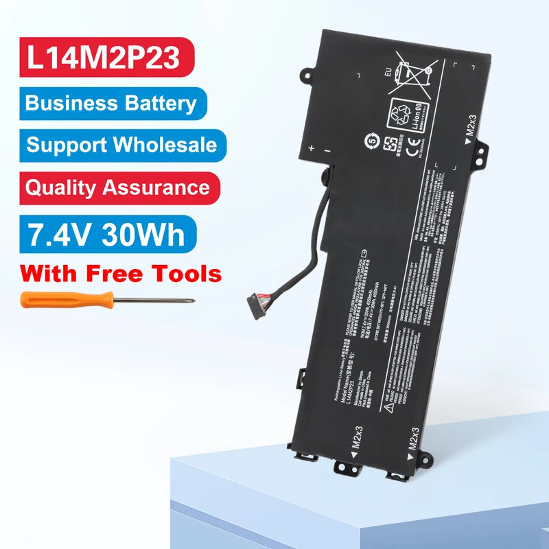 L14M2P23 7.6V 35Whแบตเตอรี่สําหรับLenovo Ideapad U30-70 U31-70 E31-80 E31-70 L14L2P22 L14M2P24 L14L2
