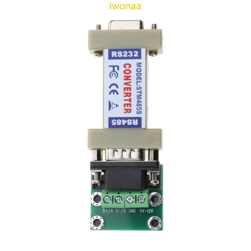 Iwo RS232 ถึง RS485 อะแดปเตอร์แปลงเข้ากันได้กับ EIA TIA RS-232C มาตรฐาน RS-485