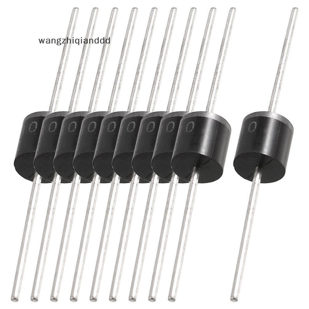Hot 20 ชิ้น 10A10 10Amp 1000V 10A 1KV R-6 MIC วัตถุประสงค์ทั่วไป Axial Rectifier Diodes .