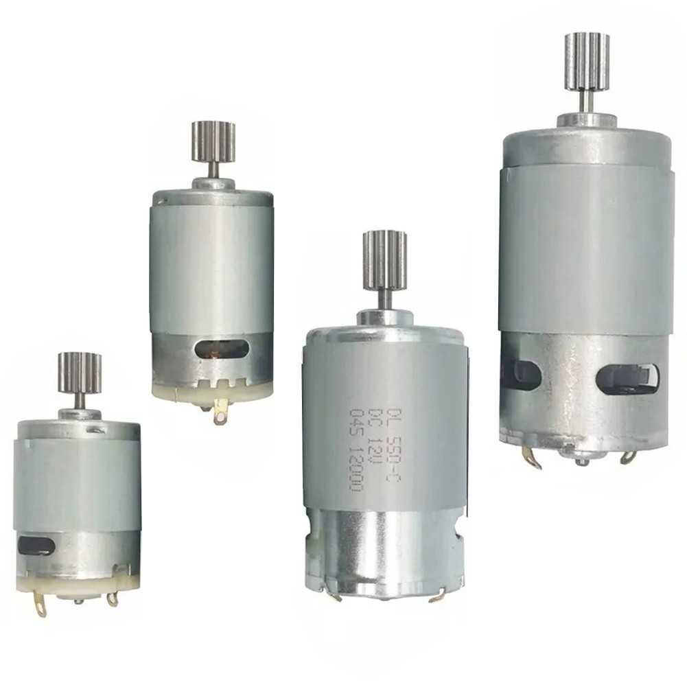 เปลี่ยนมอเตอร์สําหรับเด็กรถยนต์ไฟฟ้า RS550 RS390 RS380 6V 12V 24V 10 12 ฟัน