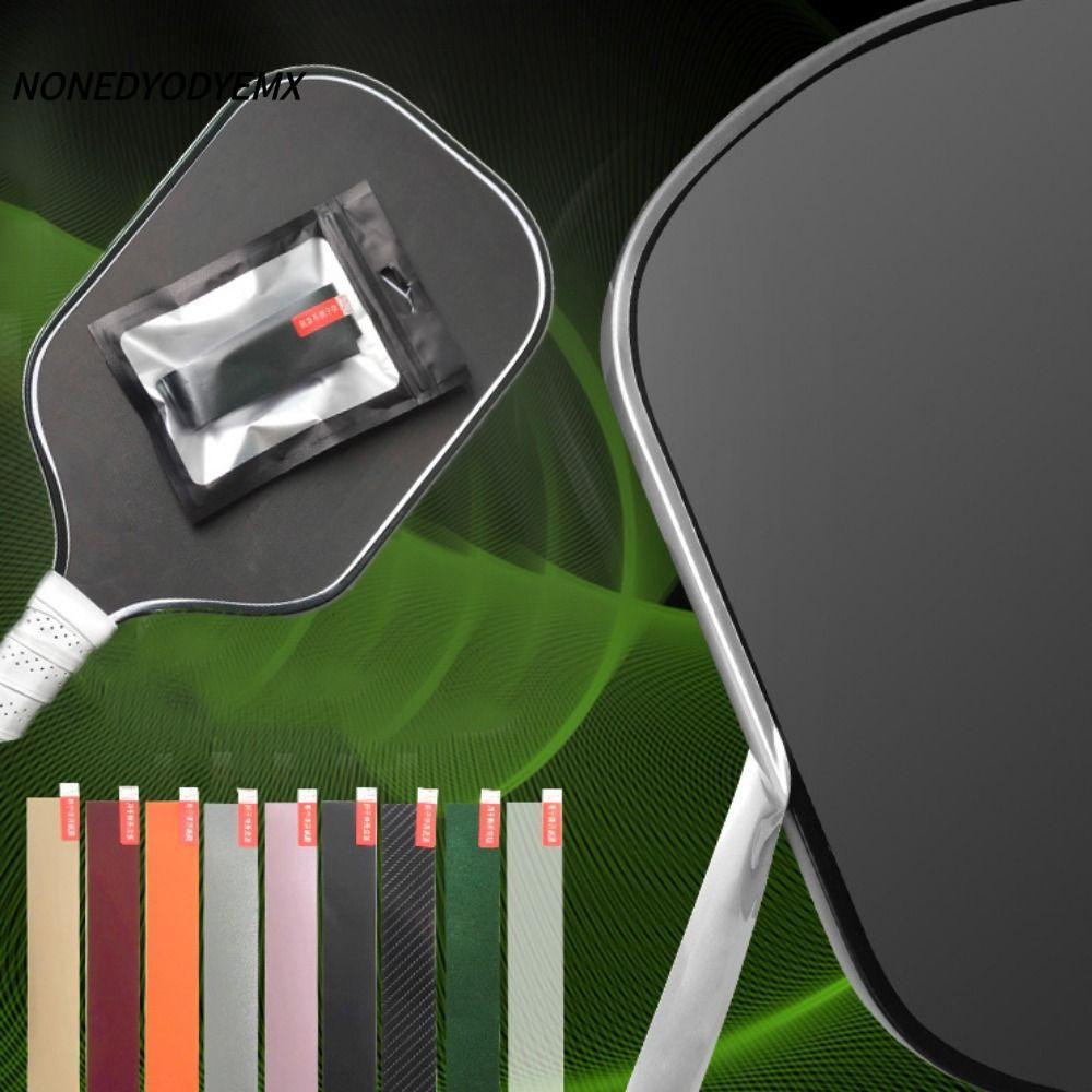 NONDYOMX Pickleball Racket Protection สติกเกอร์, 75 ซม.ความยาว 2.6/2.8 ซม. Paddle Head Edge เทป, Anti Peeling สี Multicolor Binding เทป Racquet Guard เทปกีฬาอุปกรณ์