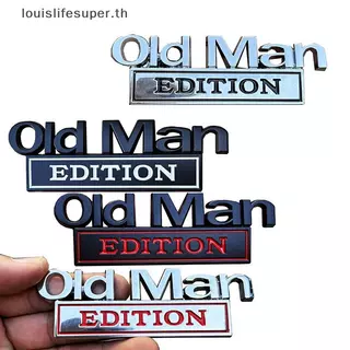 LLS รถ 3D โลหะ Chrome Stier สัญลักษณ์ OLD MAN EDITION Badge โลโก้รถ Trunk Body ประตูจัดแต่งทรงผม Decals Stiers อุปกรณ์อัตโนมัติร้อน