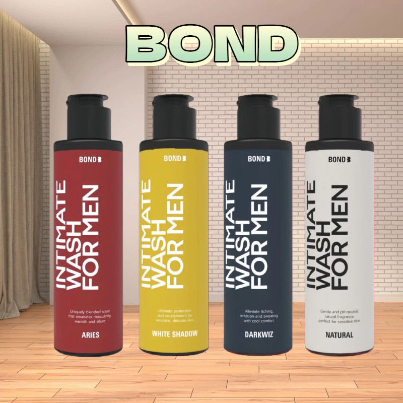 ของแท้ Bond Men's Intimate Wash 130ml บอนด์ เจลล้างน้องชาย Bond Intimate Wash บอนด์ วอช ผลิตภัณฑ์ทำความสะอาดจุดซ่อนเร้น