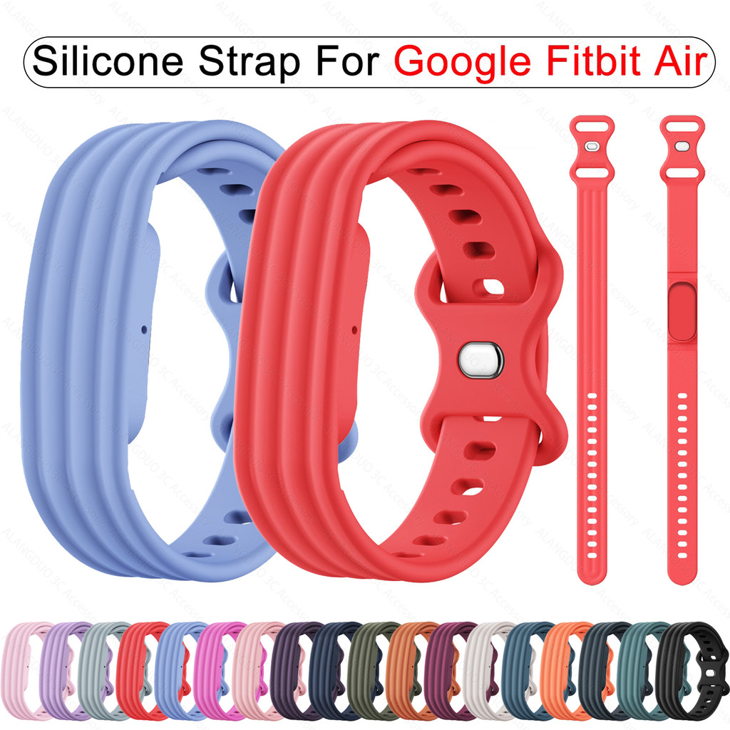 สายรัดซิลิโคนสําหรับ Google Fitbit Air Sports Band สายรัดทดแทนสมาร์ทวอทช์สําหรับ Google Fitbit Air