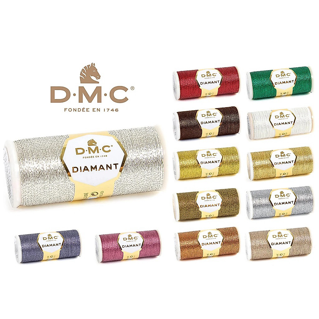 DMC Diamant ด้ายดิ้น Premium รุ่นพิเศษ ฝรั่งเศสแท้