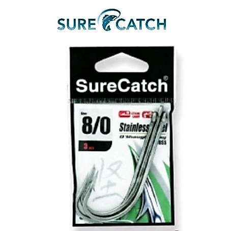 SURECATCH 1930SS STAINLESS STEEL OSHAUGHNESSY HOOK