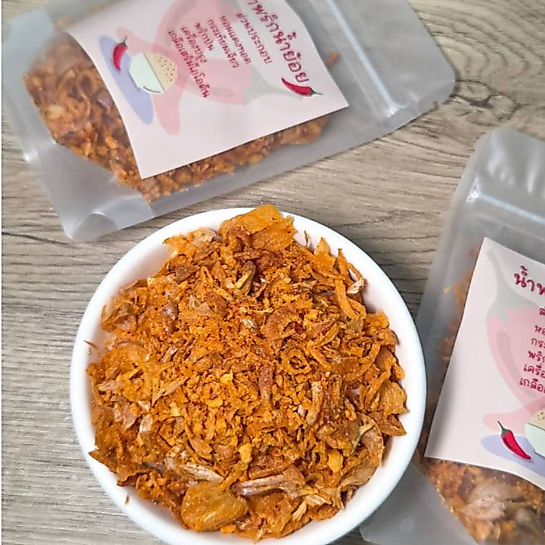 น้ำพริกน้ำย้อย  ขนาด50g/120g ปรุงรส