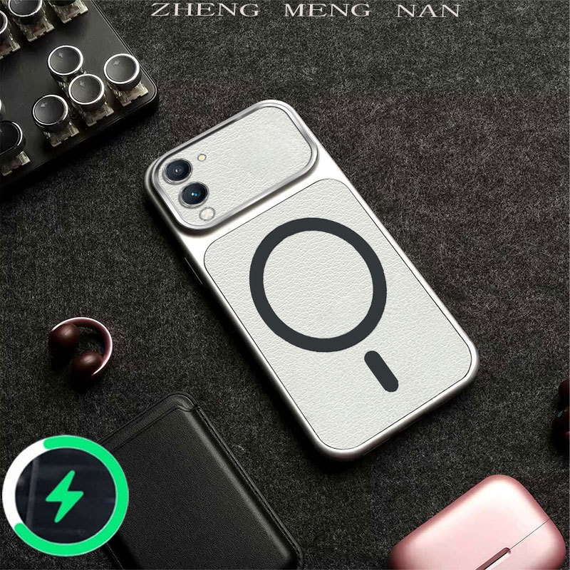 เหมาะสําหรับ Vivo Y29 4G Vivo Y29S Vivo Y04 Vivo Y19S ใหม่ลิ้นจี่ผิวรูปแบบสีแหวนแม่เหล็กเคสโทรศัพท์ 