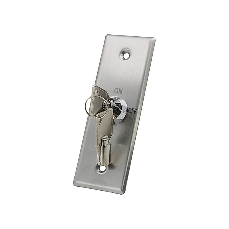 Mortise สวิตช์ปุ่มกดเปิด ปิด ฉุกเฉิน สเตนเลส สําหรับระบบล็อคประตู