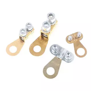 [Fas-t] คลิปแบตเตอรี่รถยนต์ขั้วแบตเตอรี่รถยนต์ Thiened Wire ทองแดงบริสุทธิ์ Pile Head Terminal Chu Replacement