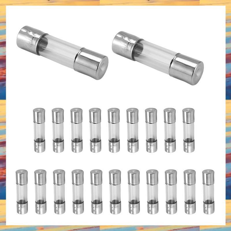 [LMQN] 20 x 250 V 2A F2AL Quick F link ฟิวส์หลอดแก้ว 5 มม. x 20 มม.