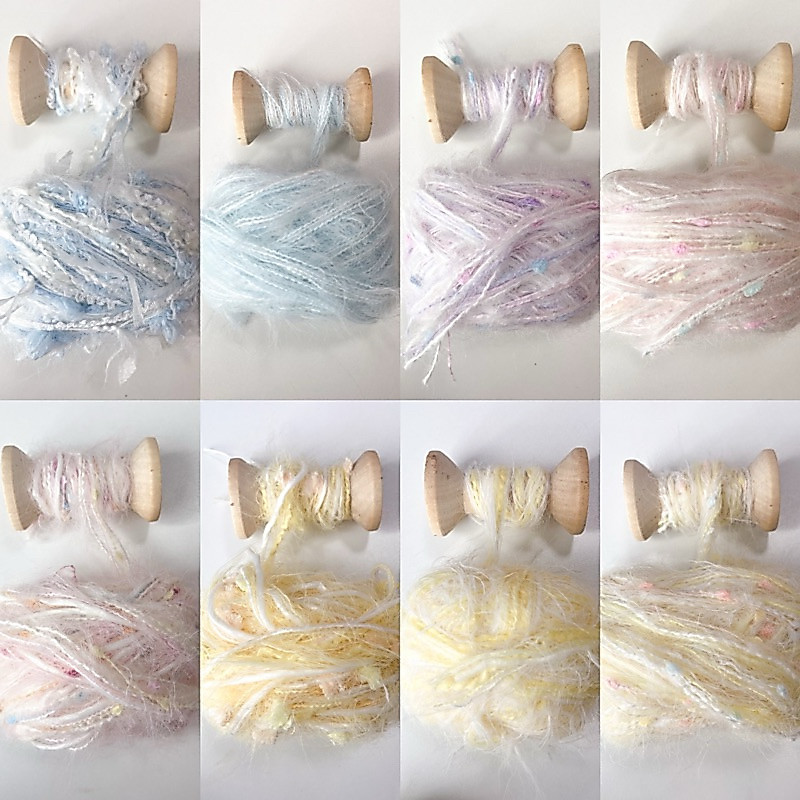 ♡ พร้อมส่ง | Fancy yarn ไหมพรมแฟนซี ขนนุ่มฟู 25 / 50 g