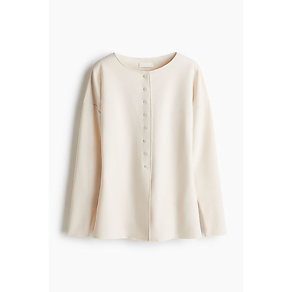 H&M(เอชแอนด์เอ็ม) เสื้อคลุม cardigan เอวสูง Women Waisted cardigan 1293296_2