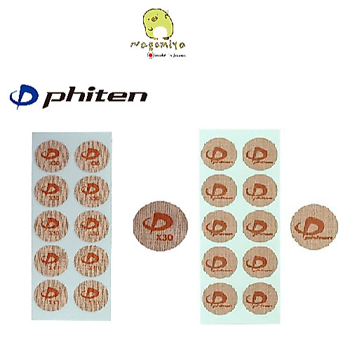 เทปแปะกล้ามเนื้อPhiten Titan Tape Roll เทปไทเทเนียม X30 แบบยืดหดได้ 5cm×4.5m / Phiten Power Tape X30 50