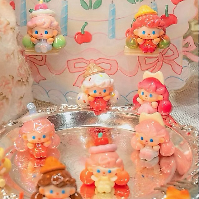 (1สุ่ม=4ตัว)(พร้อมส่ง) Miyoyo Tasty Party Blind Box