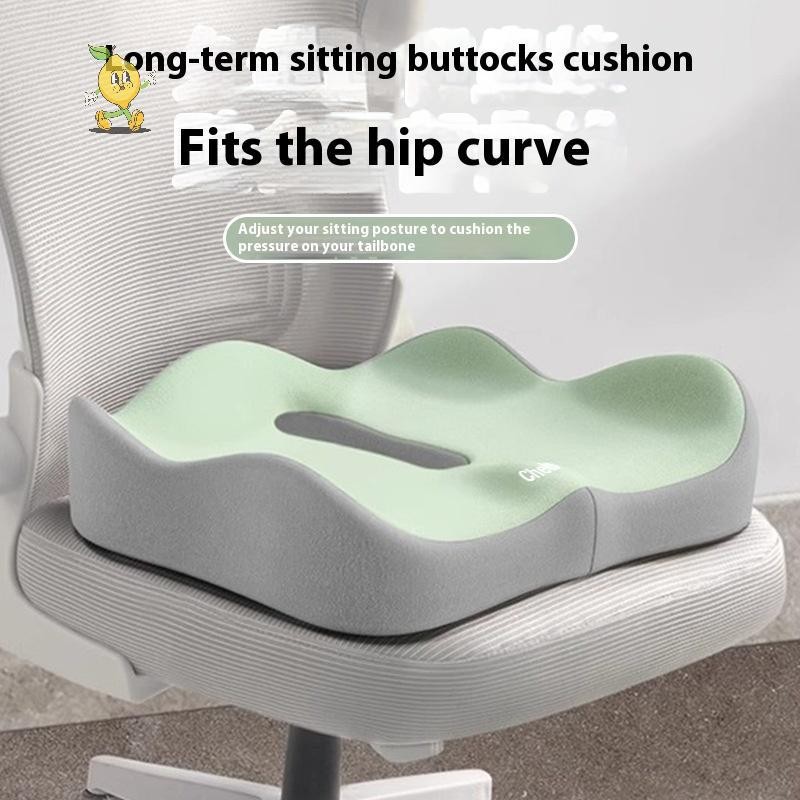 [mozh] Ergonomic Memory Foam Office Cushion Anti Hemorrhoid Cushion เบาะเก้าอี้ Tailbone Car Office Seat Cushion [TH]