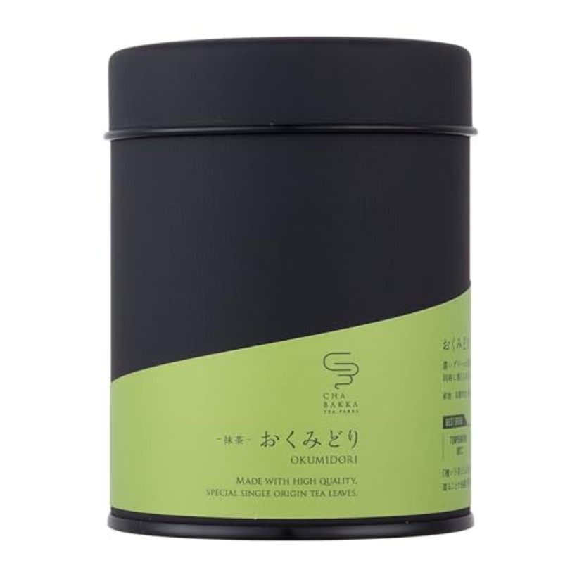 CHABAKKA TEA PARKS Matcha Okumidori Uji 50g Powder Tea Canister