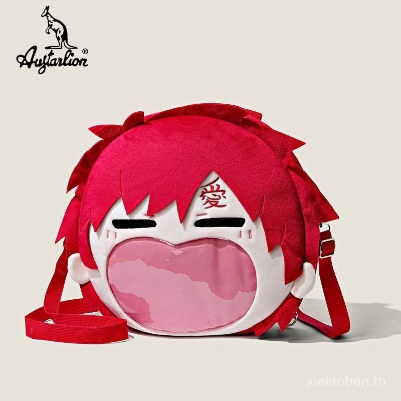 กระเป๋าメッセンเจอร์แบบสองมิติ ธีมอันิเมะ Naruto Gaara