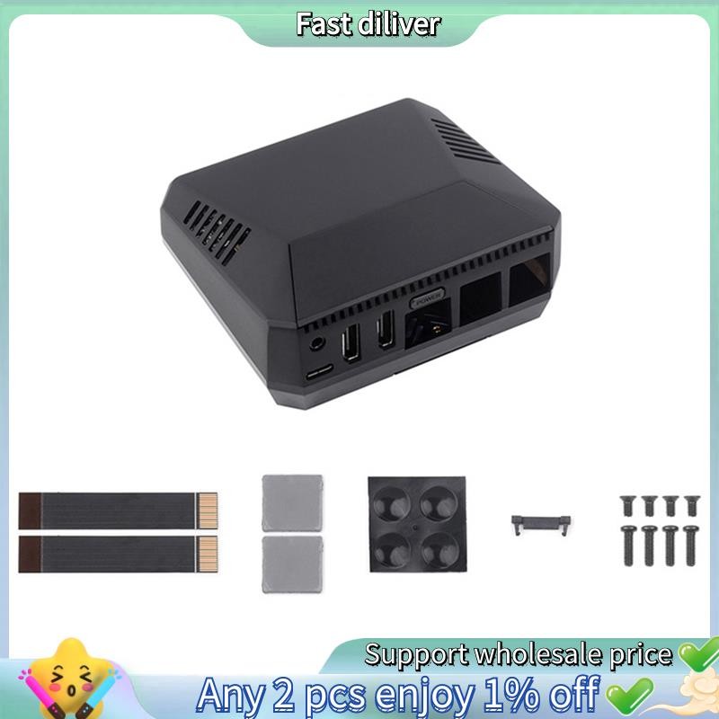 PI5-CASE-ARGON-ONE-M.2 Case คูลเลอร์แบบแอคทีฟในตัวสําหรับ Raspberry Pi5