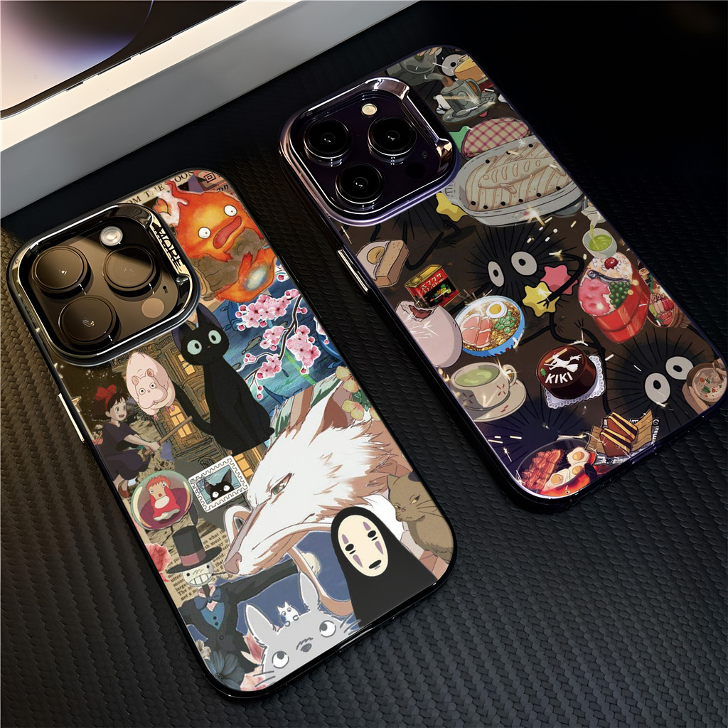 Studio Ghibli SAMSUNG กรณีสําหรับSamsung A36 A56 S25ULTRA A06 A16 A05S A15 A05 A71 A53 A14 A13 A12 A