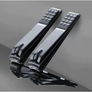S0618 กรรไกรตัดเล็บ เหล็กสีดำ คุณภาพดี แข็งแรง พกพาสะดวก Nail Clipper กรรไกรตัดเล็บผู้ใหญ่-เด็ก