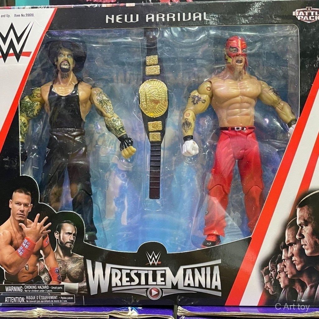 【พร้อมส่ง】Mattel WWE figures belt elite model action figure toy