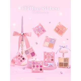 ♦️ของแท้·ส่งด่วน·ถูก♦️Meilinda Chiffon Ribbon Eye Palette #MC3135 เมลินดา ชิฟฟ่อน ริบบ้อน อาย พาเลทท์ x 1 ชิ้น dayse