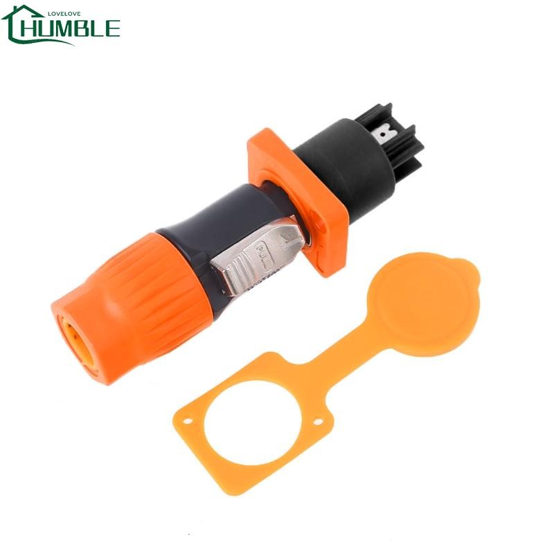 Humble ปลั๊กไฟกันน้ํากําลังสูงปลั๊กการบิน Flame-retardant 20A 3-core