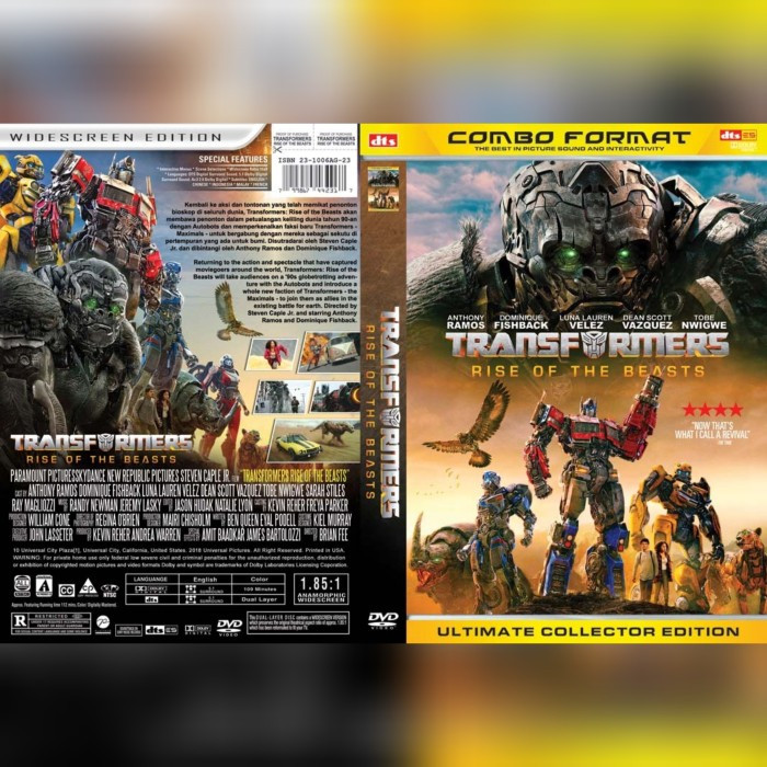 Transformers DVD: Rise of the Beasts (2023)