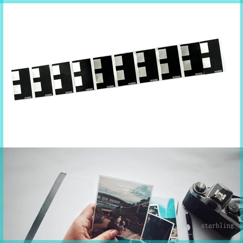 Star 10Pages 135 35mm Film Cassette DX Code Sticker ISO800 1600 Bulk Film Label Hand Roll AutoISO ตร