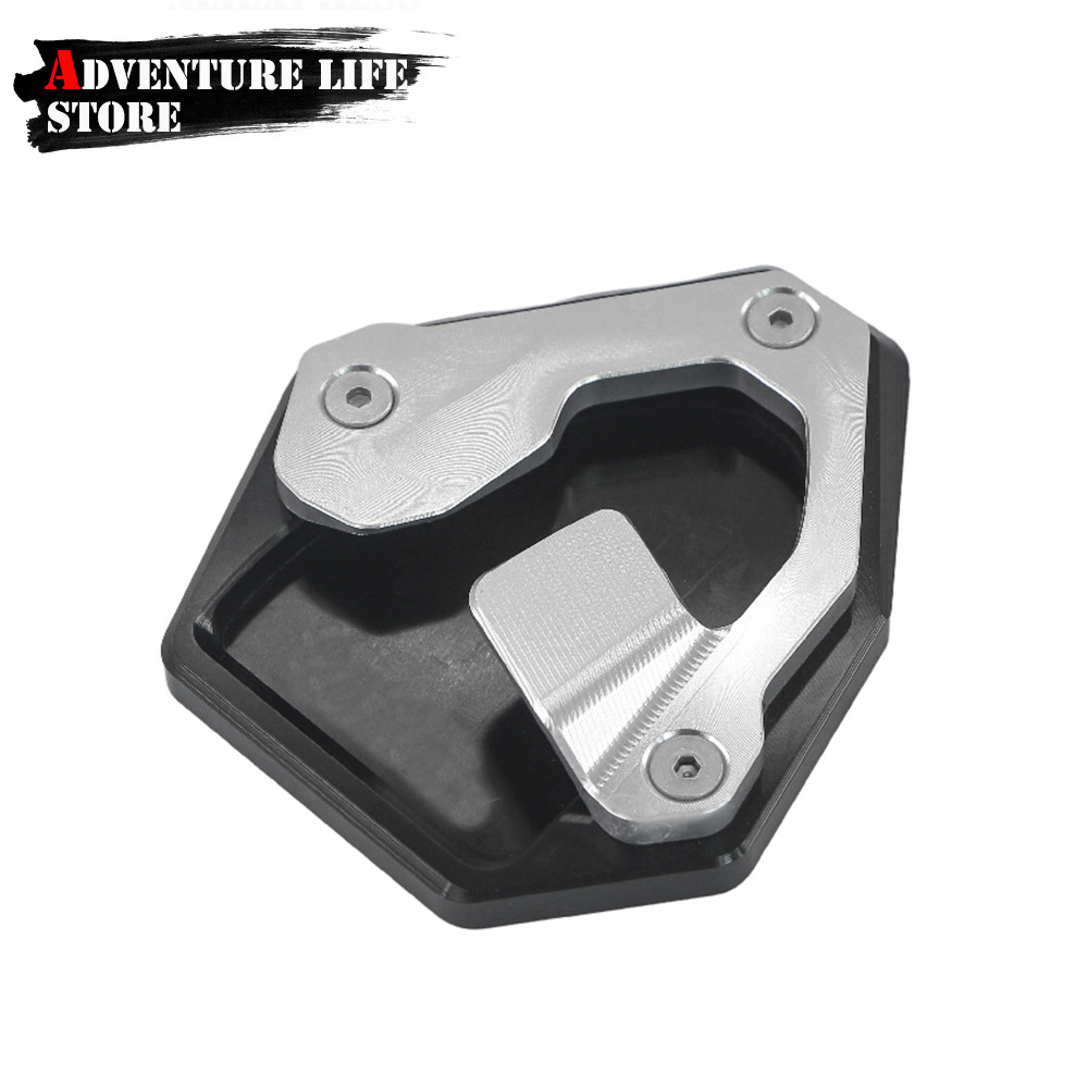 Gรถจักรยานยนต์ Kickstand ขาตั้ง Extension แผ่น Pad สำหรับ CRF1000L Africa Twin CRF 1000L CRF1000 L 2