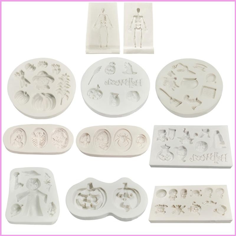 Cinn Halloween Biscuit Cookie Cutter Cake Chocolate Clay Baking Fond Polymer Craft