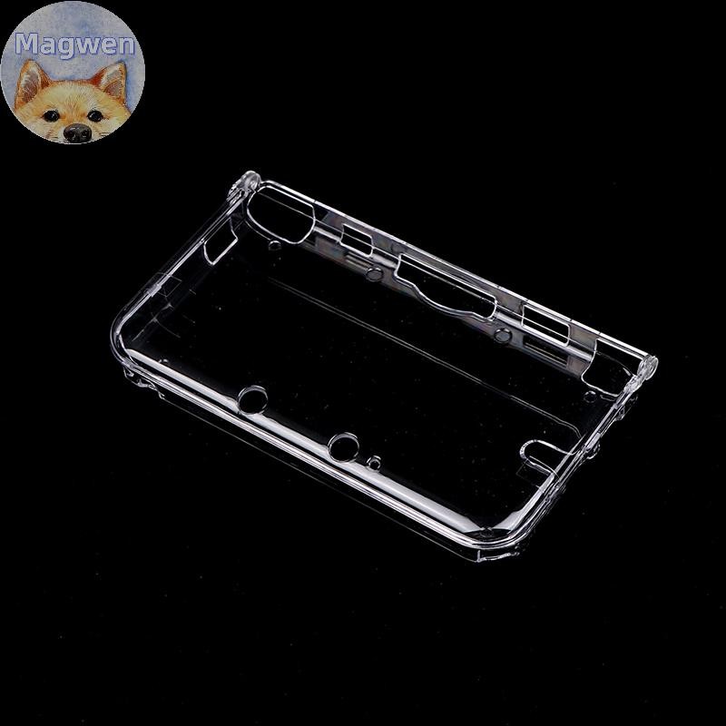 Magwen ฝาครอบคริสตัลใส Hard Shell สําหรับ Nintendo 3DS XL LL N3DS 3DS LL TH