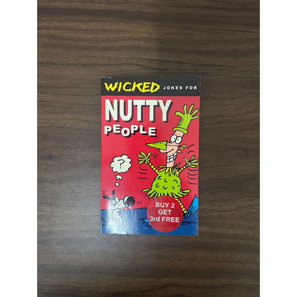 [หนังสือมือสอง] The Wicked Book of Jokes for Nutty People - Unknown [สภาพ: C]