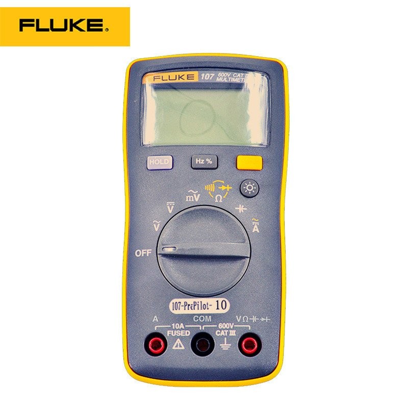 FLUKEF106 มัลติมิเตอร์แบบดิจิตอล/ขนาดพกพา F107 มัลติมิเตอร์ F101 4SZ9