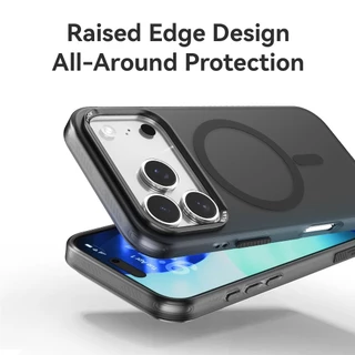 ROCK เคส Magsafe iP 17 Pro Max/17 /พื้นผิวฝ้า ไม่มีรอยนิ้วมือ /ถุงลมนิรภัยทั้งสี่มุม /InShare Matte Magnetic Case